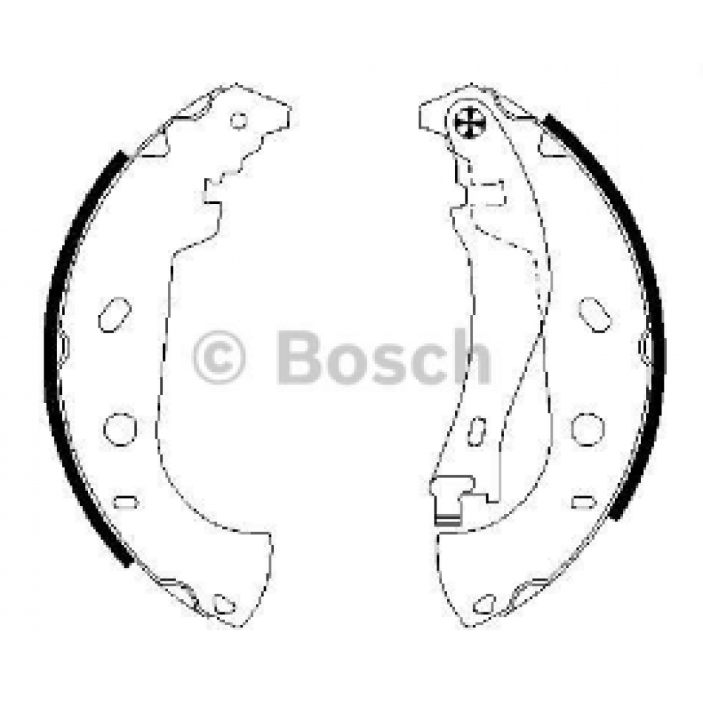 BOSCH 0986487559 ARKA FREN BALATASI PABUC MAREA,ALBEA,PALIO WEEKEND 1.2/1.4/1.6/1.9 